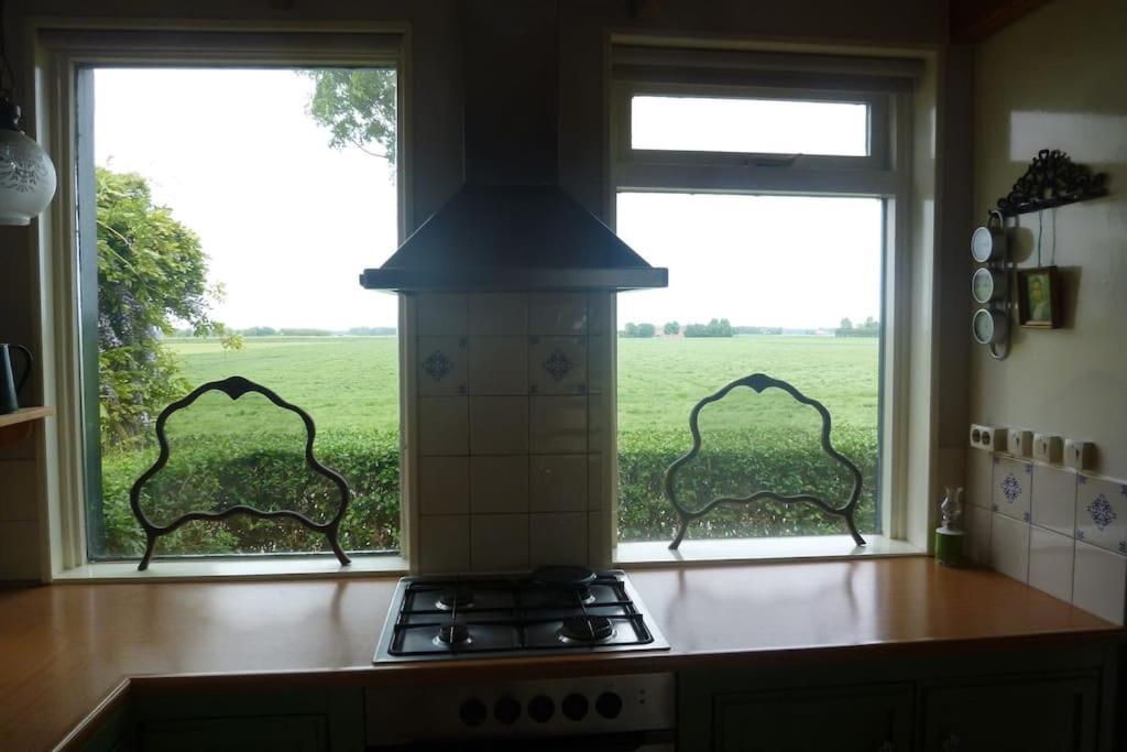 Dijkhuisje Zeeland Waterlandkerkje Bagian luar foto